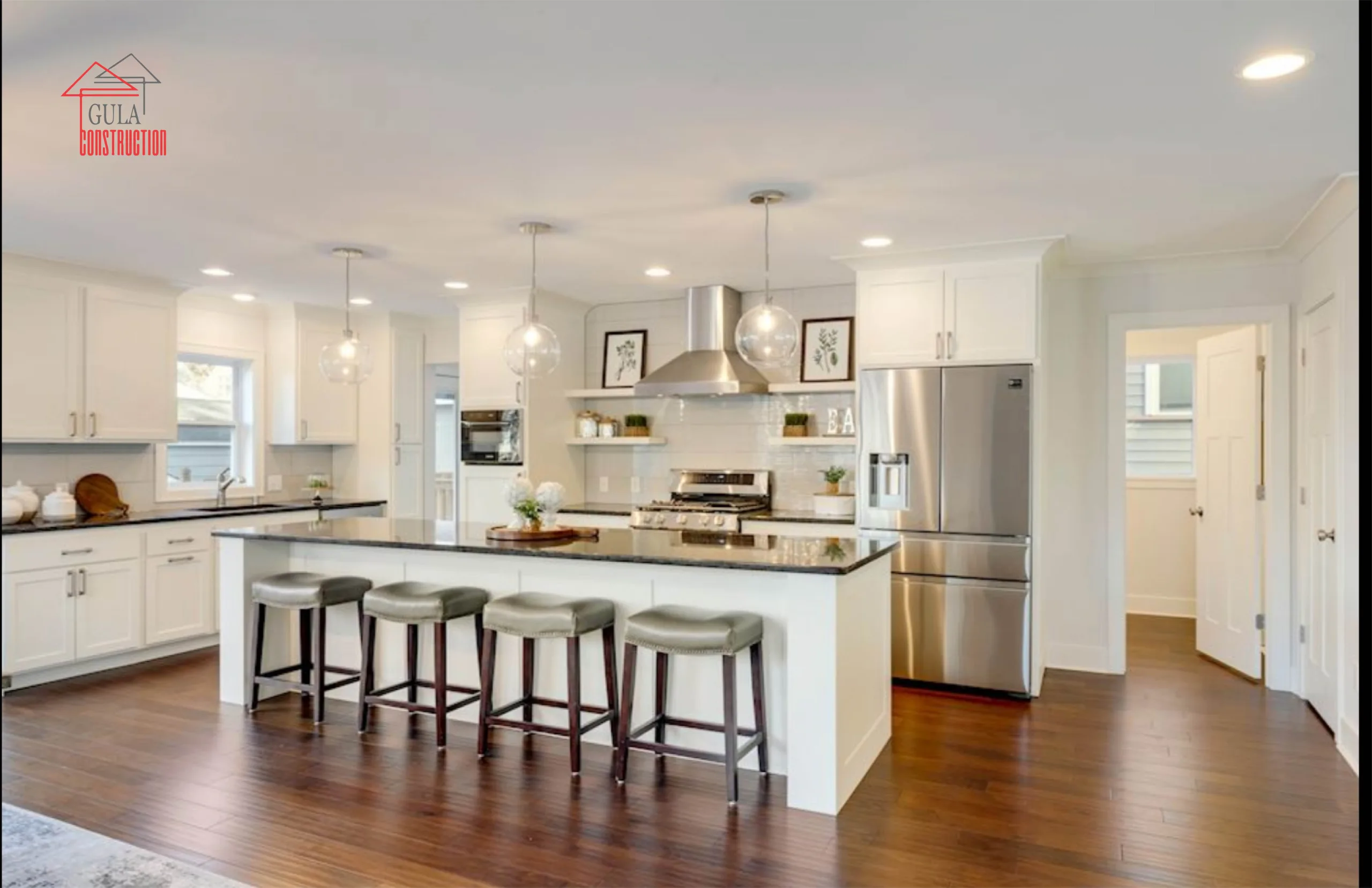 Kitchen Table and Sink Area